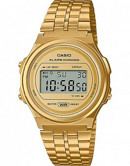 Электронные золотые часы Casio - купить в Москве часы Касио золотыеэлектронные оригинал - цена в интернет-магазине TimeBit