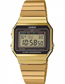 Электронные золотые часы Casio - купить в Москве часы Касио золотыеэлектронные оригинал - цена в интернет-магазине TimeBit